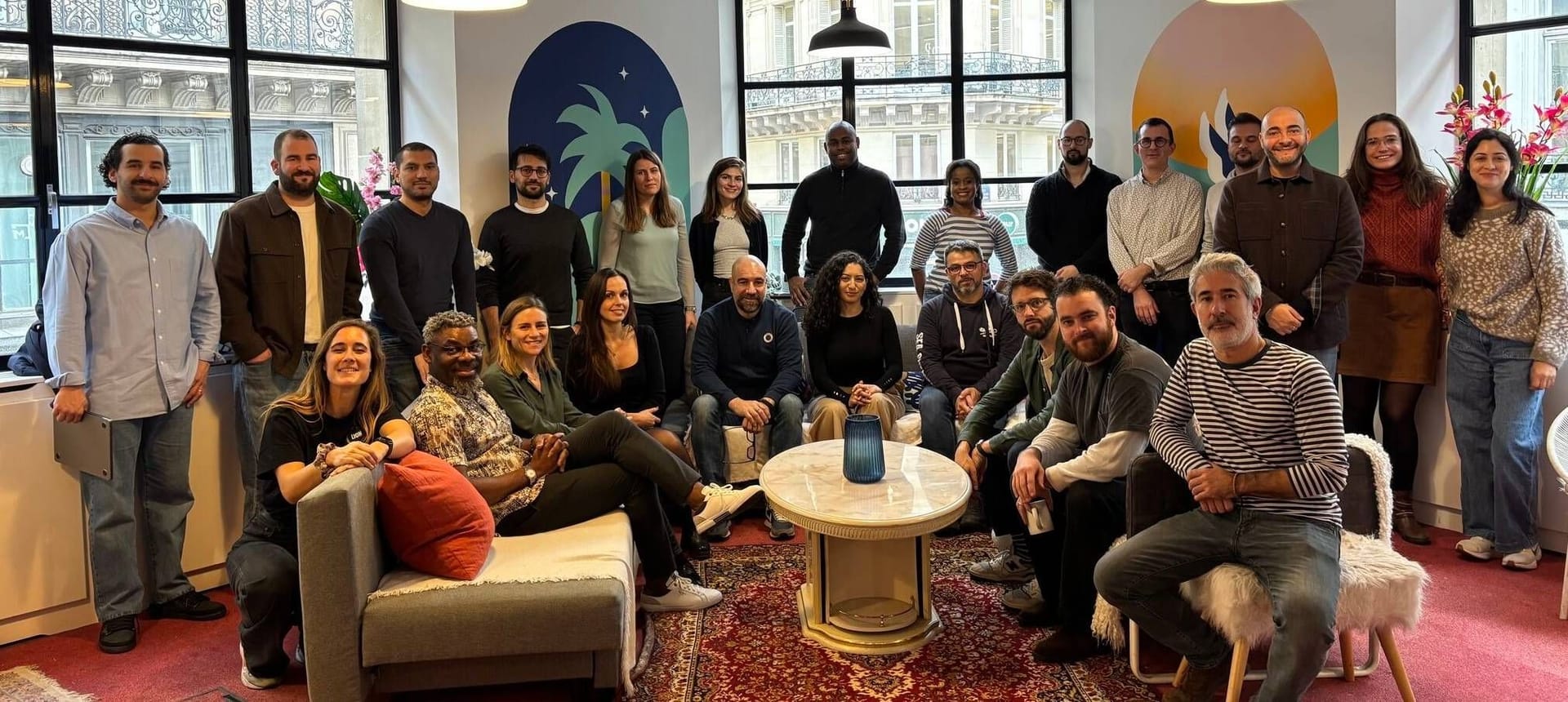 Une promotion du bootcamp réunie en fin de formation